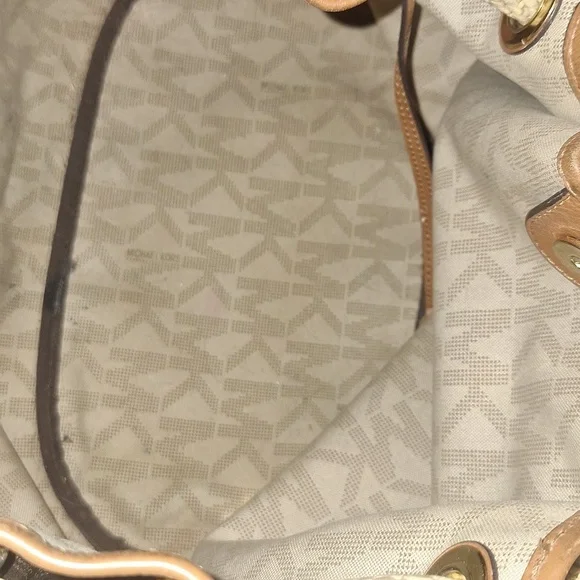 Michael Kors Brown and Tan Shoulder Bag - Picture 11 of 16